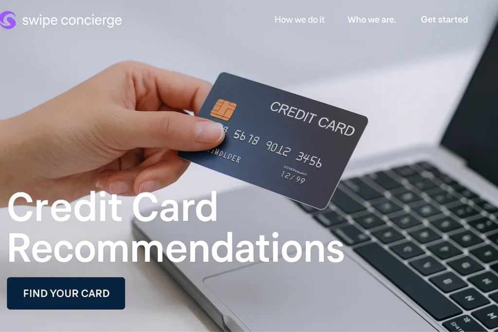 Swipe Concierge best spot for credit cards Swipe Concierge helps users compare, evaluate, and apply for the best credit cards online. From cashback and travel perks to 0% APR balance transfer offers, our digital platform delivers fast insights and personalized recommendations. Access in-depth card reviews, approval odds, and exclusive financial tips from experts. Trusted by users across North America seeking better credit outcomes.